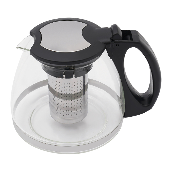 Bouilloire électrique à deux brûleurs, 1800W, écran LCD, deux boutons, bec verseur en V, pour préparer différentes boissons