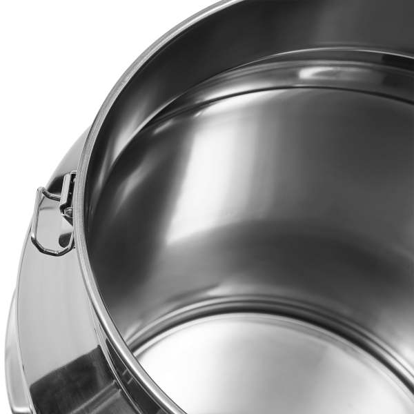Seau à lait en acier inoxydable 304, pot à lait scellé 76L