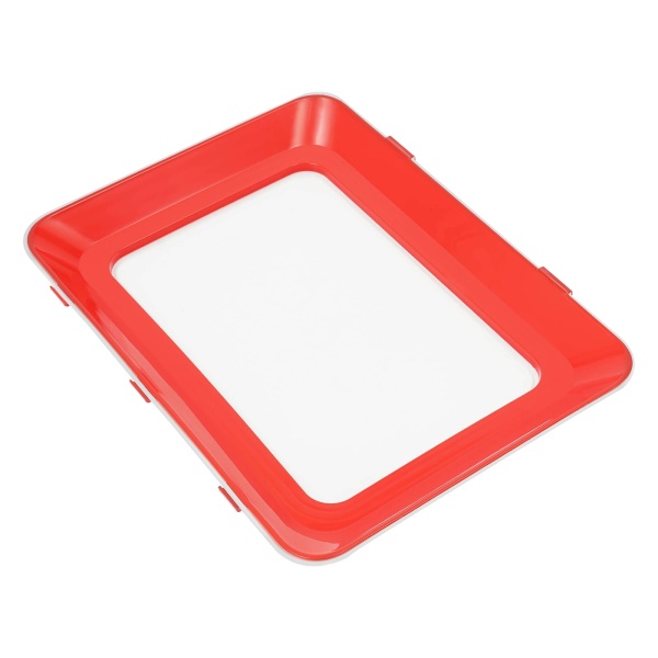 Plateau de Conservation des Aliments Pliable, 8 pcs Tray Lot de 2 systèmes de Conservation Multiple créatif des Aliments sains
