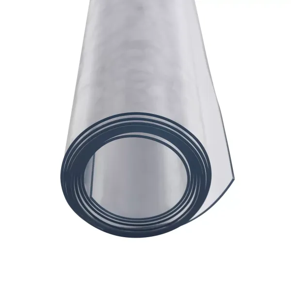 Protecteur de couverture de table transparent de 78 x 42 pouces, tampons de protection de 2 mm d'épaisseur,pour table de salle à manger