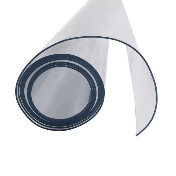 Protecteur de couverture de table transparent de 78 x 42 pouces, tampons de protection de 2 mm d'épaisseur,pour table de salle à manger
