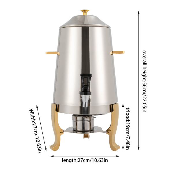 Distributeur de boissons chaudes 13 L, distributeur de boissons chaudes, chauffe-café pour votre maison, hôtels, restaurants ou fêtes