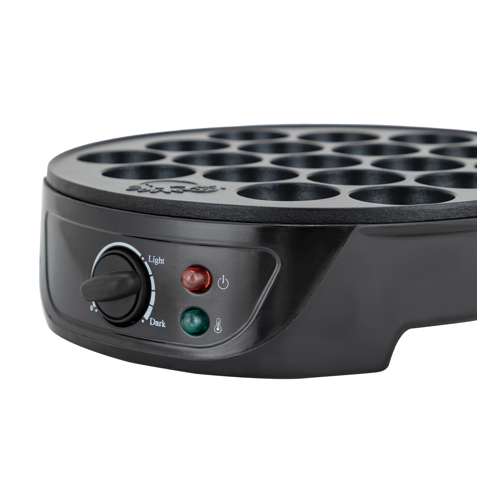 Poêle électrique Takoyaki 18 Trous - 750W - Revêtement Antiadhésif - Pour Boules Takoyaki, Puffs, Mini-cakes - 6