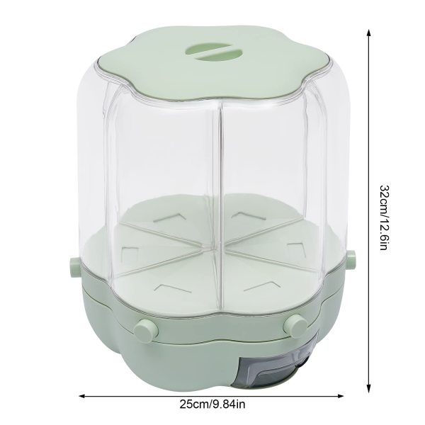 Distributeur de céréales 6 en 1, distributeur de céréales pour la cuisine, le petit-déjeuner (12,5 kg Matcha) Distributeur de céréales 6 en 1, distributeur de céréales pour la cuisine, le petit-déjeuner (12,5 kg Matcha)