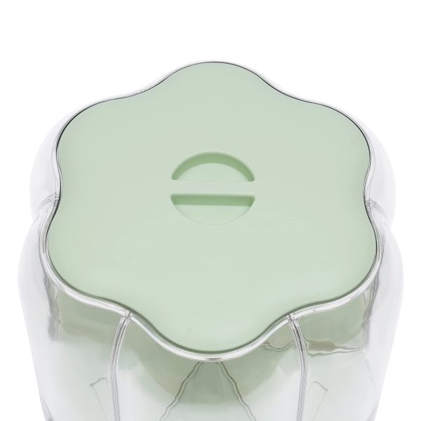 Distributeur de céréales 6 en 1, distributeur de céréales pour la cuisine, le petit-déjeuner (12,5 kg Matcha)