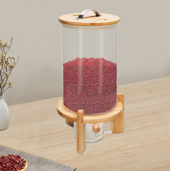Distributeur de céréales en verre de 7,5 l