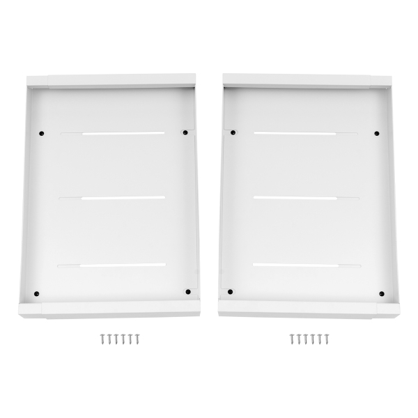 Organisateur de placard coulissant, organisateur de placard coulissant 2 pièces, tiroirs de placard coulissants, blanc