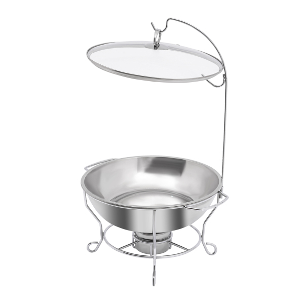 Support de réchaud rond CNCEST, chauffe-plats en acier inoxydable, réchaud rond Support de réchaud rond CNCEST, chauffe-plats en acier inoxydable, réchaud rond