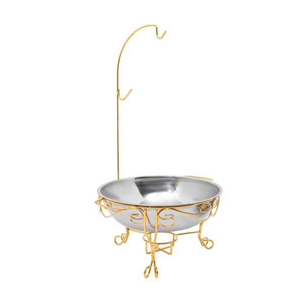 Support de réchaud rond, chauffe-plats en acier inoxydable, réchaud rond Support de réchaud rond, chauffe-plats en acier inoxydable, réchaud rond