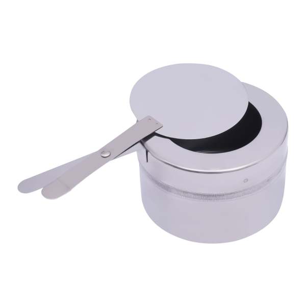 Chafing Dish Chafer rond en acier inoxydable avec couvercle Chauffe-plats chaud 5 l pour buffet restauration Party Chafing Dish Chafer rond en acier inoxydable avec couvercle Chauffe-plats chaud 5 l pour buffet restauration Party