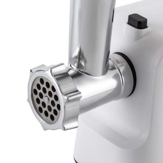 Hachoir à viande électrique Multi hachoir à viande 3 plaques hachoir à viande avec accessoires 1000 W (blanc) Hachoir à viande électrique Multi hachoir à viande 3 plaques hachoir à viande avec accessoires 1000 W (blanc)
