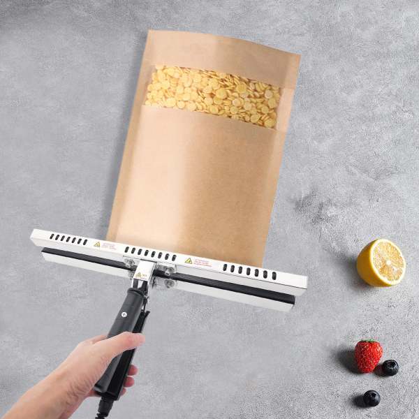 Machine de scellage par pression thermique FDR-400, adaptée aux sacs en papier kraft, aux sacs BOPP