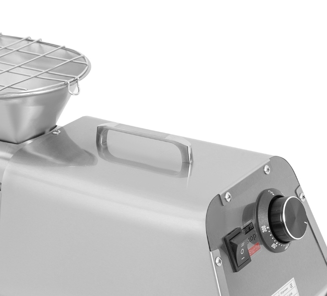 Broyeur électrique en acier inoxydable 1800W, Double pression chaude et froide, adapté aux graines d'arachide et de tournesol
