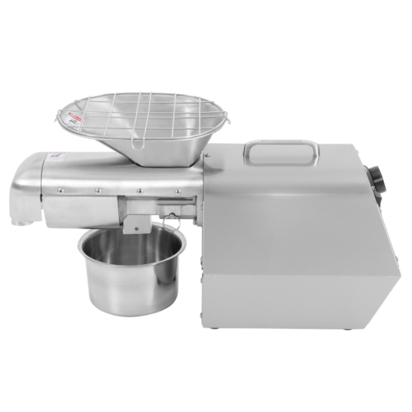 Broyeur électrique en acier inoxydable 1800W, Double pression chaude et froide, adapté aux graines d'arachide et de tournesol