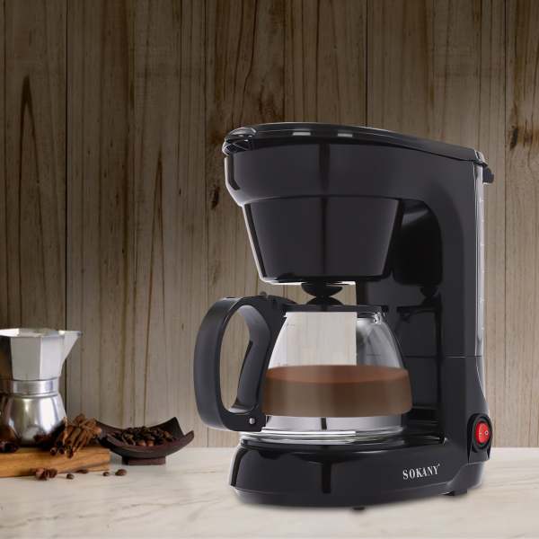 Machine à café, petite machine à café filtre, Cafetière à expresso 220V
