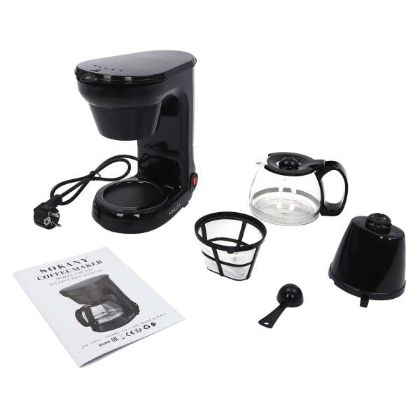 Machine à café, petite machine à café filtre, Cafetière à expresso 220V