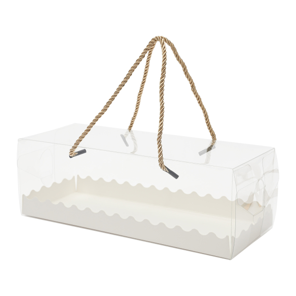 Boîte à gâteaux transparente de 60 pièces, boîte à cupcakes rectangulaire, petites boîtes d'emballage de 60 pièces