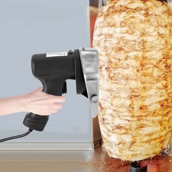 Trancheuse à viande électrique 120W, contient 1 lame de diamétre 12 cm ,epaisseur de coupe de 0 à 10 mm Trancheuse à viande électrique 120W, contient 1 lame de diamétre 12 cm ,epaisseur de coupe de 0 à 10 mm
