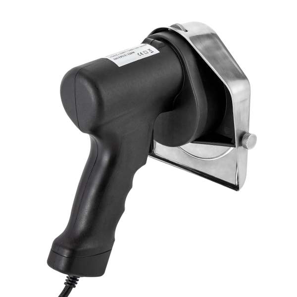 Trancheuse à viande électrique 120W, contient 1 lame de diamétre 12 cm ,epaisseur de coupe de 0 à 10 mm Trancheuse à viande électrique 120W, contient 1 lame de diamétre 12 cm ,epaisseur de coupe de 0 à 10 mm