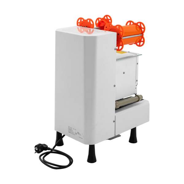 Machine à sceller le thé au lait - Scelleuse automatique - 350 W - Pour polypropylène PE PET PS PVC et gobelets en papier (blanc)