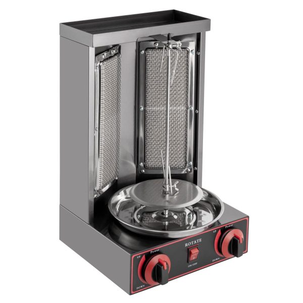 Machine à kebab électrique LPG Kebab avec interrupteur de réglage de la température 3000 W 220 V