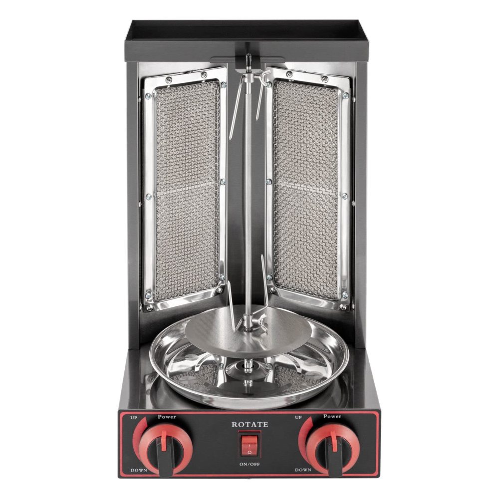 Machine à kebab électrique LPG Kebab avec interrupteur de réglage de la température 3000 W 220 V