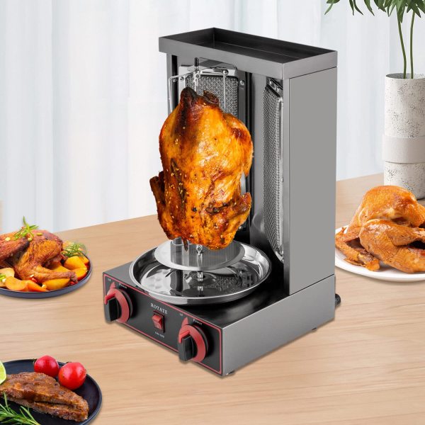 Machine à kebab électrique LPG Kebab avec interrupteur de réglage de la température 3000 W 220 V Machine à kebab électrique LPG Kebab avec interrupteur de réglage de la température 3000 W 220 V