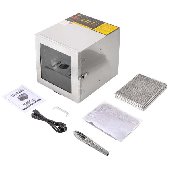 Déshydrateur alimentaire en acier inoxydable pour température alimentaire réglable Déshydrateur alimentaire en acier inoxydable pour température alimentaire réglable