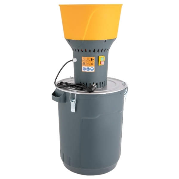 Broyeur électrique 1300 W avec seau de 50 L et 5 trous de tamis, adapté à la fabrication d'aliments Broyeur électrique 1300 W avec seau de 50 L et 5 trous de tamis, adapté à la fabrication d'aliments
