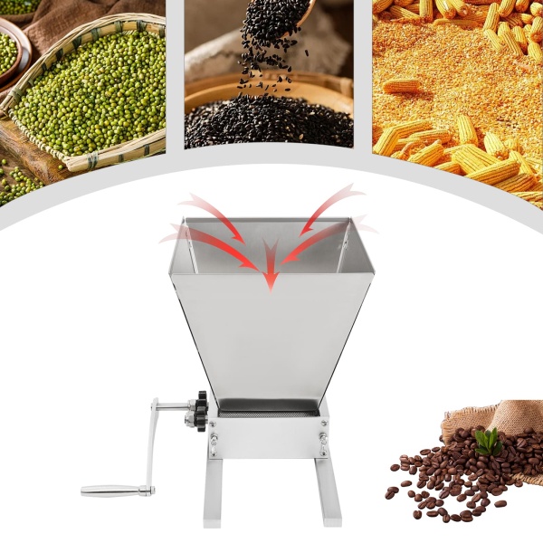 Moulin à malt, broyeur à grains manuel, moulin ménager pour maïs Moulin à malt, broyeur à grains manuel, moulin ménager pour maïs