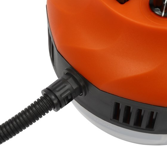 Nettoyeur vapeur, 1600 W, nettoyeur vapeur haute pression, nettoyeur vapeur voiture, 6 vitesses, réglable, Orange
