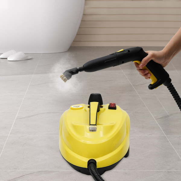Nettoyeur à vapeur polyvalent portatif nettoyeur à vapeur haute pression jaune