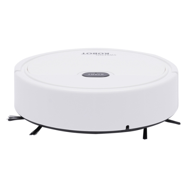 Robot de balayage 220 V, aspirateur robot 3 en 1, adapté aux sols durs, tapis, poils d'animaux, blanc Robot de balayage 220 V, aspirateur robot 3 en 1, adapté aux sols durs, tapis, poils d'animaux, blanc
