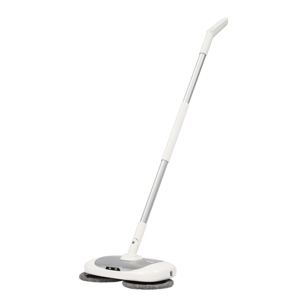 CNCEST Vadrouille électrique avec seau de nettoyage Vadrouille électrique sans fil pour le nettoyage des sols Vadrouille sans fil Argent