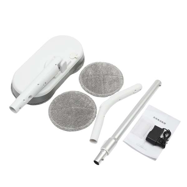 Vadrouille électrique sans fil, vadrouille rotative, vadrouille électrique avec fonction de pulvérisation et LED, pour nettoyer, récurer et polir Vadrouille électrique sans fil, vadrouille rotative, vadrouille électrique avec fonction de pulvérisation et LED, pour nettoyer, récurer et polir