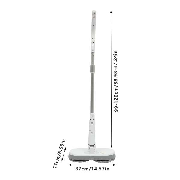 Vadrouille électrique sans fil, vadrouille rotative, vadrouille électrique avec fonction de pulvérisation et LED, pour nettoyer, récurer et polir Vadrouille électrique sans fil, vadrouille rotative, vadrouille électrique avec fonction de pulvérisation et LED, pour nettoyer, récurer et polir