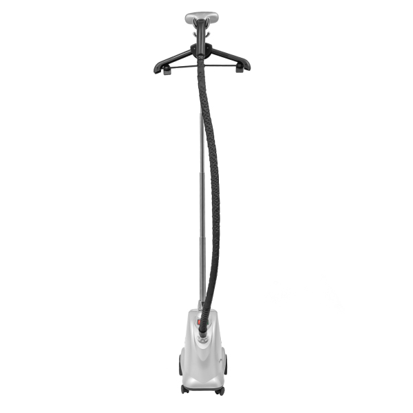 Défroisseur à vapeur sur pied avec roulettes, Trois vitesses, Hauteur réglable, 2200 W, Température de vapeur : 99℃, Argent
