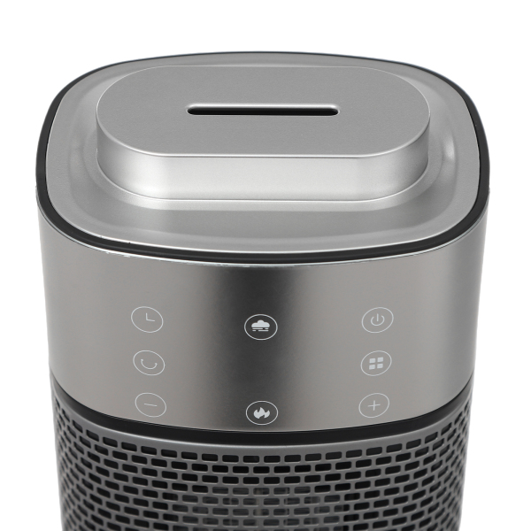 Chauffage électrique portable, chauffage électrique avec minuterie, chauffage d'intérieur avec humidification de l'air