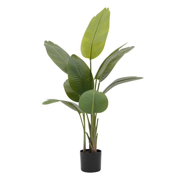 2Pcs Plante Artificielle, Plante Artificielle avec Base, 120cm Plante Artificielle pour Maison Bureau Intérieur Jardin Extérieur