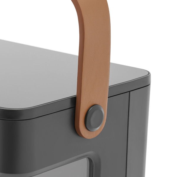 Cheminée de simulation 3D, chauffage, chauffage, avec télécommande, pour pièce, chambre à coucher (noir)
