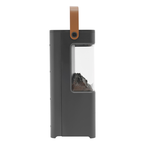 Cheminée de simulation 3D, chauffage, chauffage, avec télécommande, pour pièce, chambre à coucher (noir)