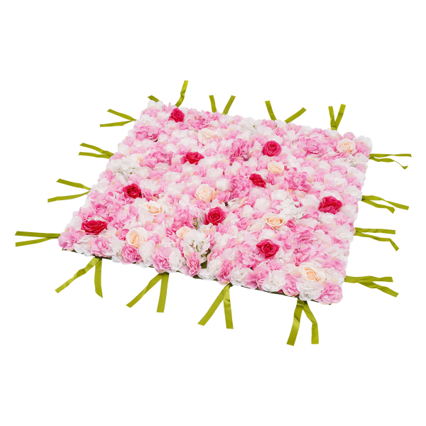 Panneaux muraux de fleurs artificielles, panneaux muraux de fleurs de rose en soie, fond de mur de fleurs artificielles, vert, blanc, rose et champagne Panneaux muraux de fleurs artificielles, panneaux muraux de fleurs de rose en soie, fond de mur de fleurs artificielles, vert, blanc, rose et champagne