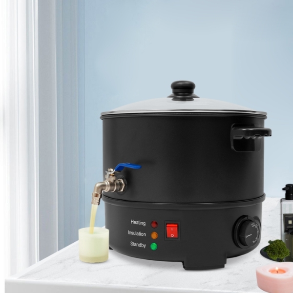 Pot de fusion de cire de type E 8L, machine de fusion de cire en acier inoxydable de grande capacité Pot de fusion de cire de type E 8L, machine de fusion de cire en acier inoxydable de grande capacité