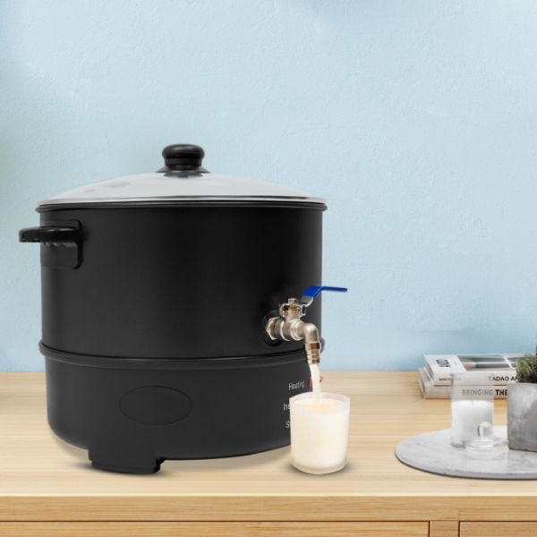 Pot de fusion de cire de type E 8L, machine de fusion de cire en acier inoxydable de grande capacité
