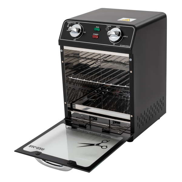 Stérilisateur haute température 8L, armoire de désinfection pour stérilisateur à air chaud 600W (noir)