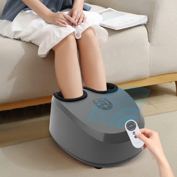 Masseur de pieds avec chaleur électrique à 3 intensités, 36 W, pour soulager la douleur des muscles du pied fatigués