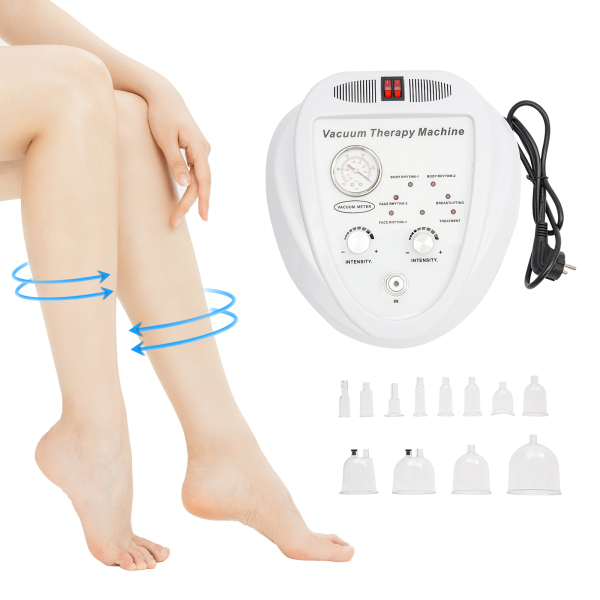 Machine de thérapie sous vide, machine de levage des fesses, masseur par ventouses sous vide avec 30 ventouses