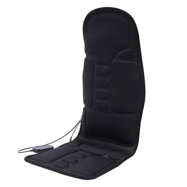 Coussin de siège de massage avec chaleur et vibrations, masseur de dos pour chaises, tapis de massage pour la relaxation à la maison et au bureau