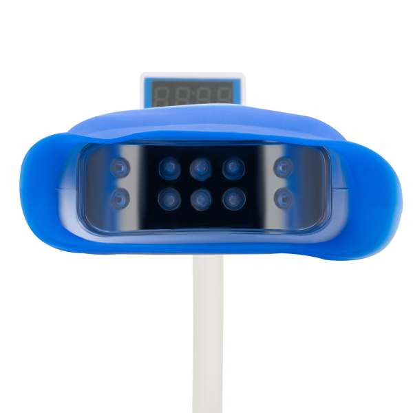 Machine professionnelle de blanchiment des dents Lumière LED, Mobile 36W Lampe dentaire de blanchiment, 2 couleurs lumière bleue/rouge Machine professionnelle de blanchiment des dents Lumière LED, Mobile 36W Lampe dentaire de blanchiment, 2 couleurs lumière bleue/rouge
