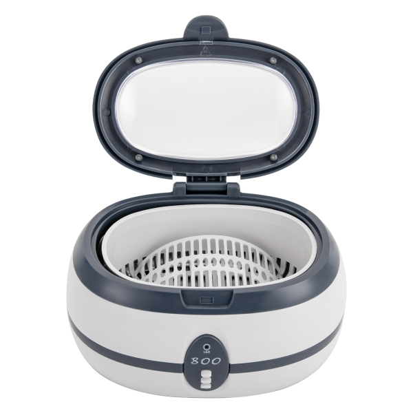 Nettoyeur ultrasonique 600ML, Machine à laver 40kHz pour bijoux/lunettes/instruments dentaires, équipement de laboratoire étanche